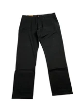 Weatherproof Vintage Pants Men 36x30 Black Stretch Slim Fit Straight Comfortable
