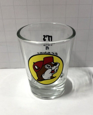 2 inch Standard Shot Glass - Buc-ee's- It's A Beaver- Bucky the Beaver