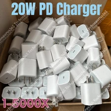 Lot 20W USB Type C Power Adapter Fast Charger Cube Block For iPhone iPad Android
