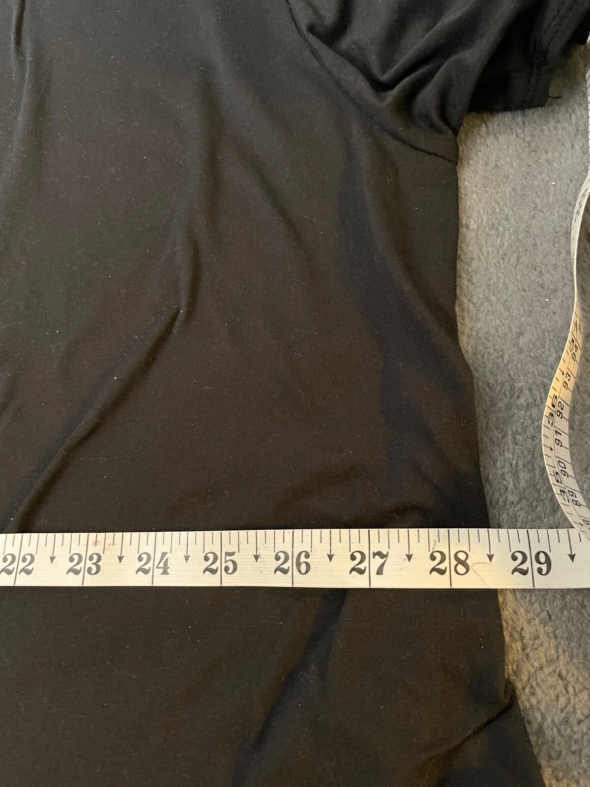 UNDERCOVER Vestito premaman sottocoperta mamma donna 3XL nero scollo a V maxi tasche