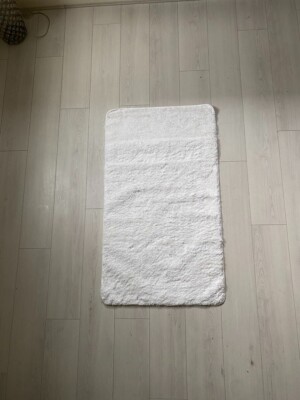 BRANDNEU PACO HOME 750 WEISSER LAGOS TEPPICH GRÖSSE 70 CM X 120 CM