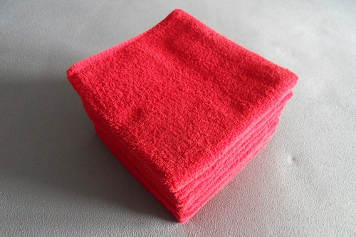 7 ASCIUGAMANI TARRINGTON HOUSE ROSSO 50x100 CM 100% COTONE
