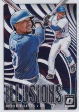 2020 DONRUSS OPTIC ILLUSIONS - MOOKIE BETTS #OI-7 LOS ANGELES DODGERS