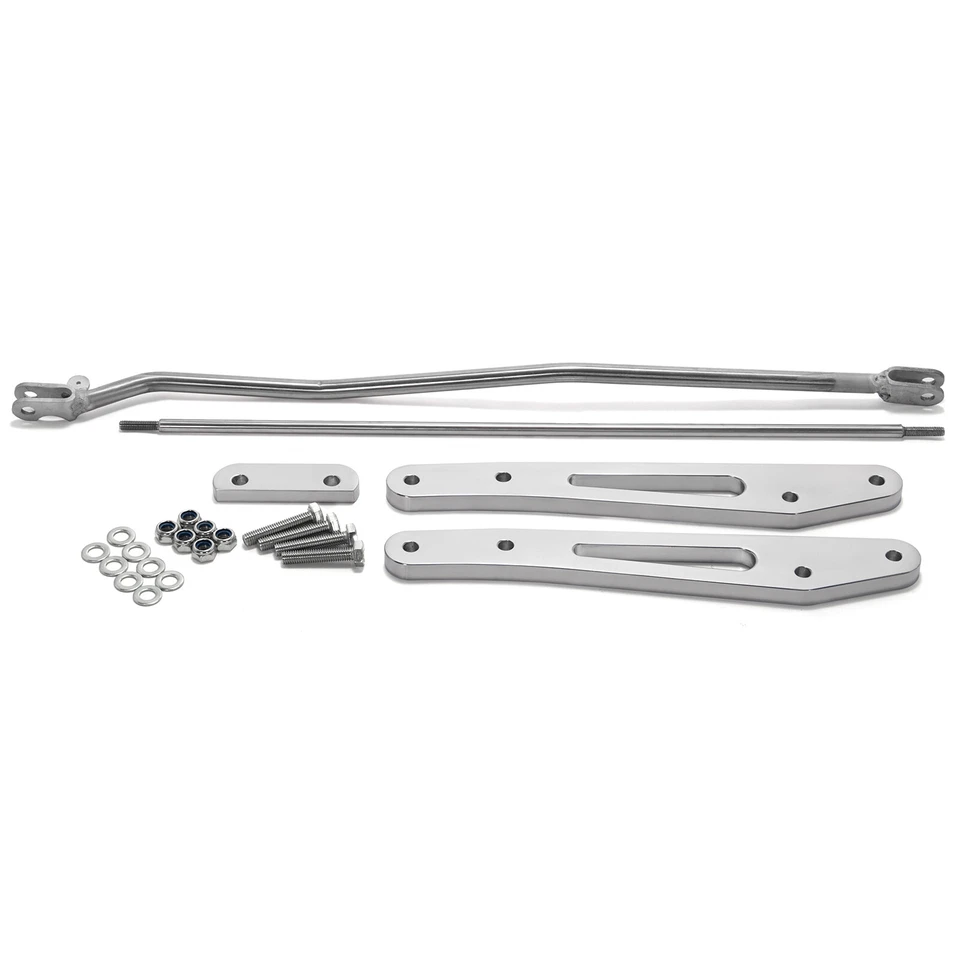 CNC Argenté 8" Kit Extension Commandes Avancées pr Honda VT750C Shadow ACE 750 - Photo 4/4
