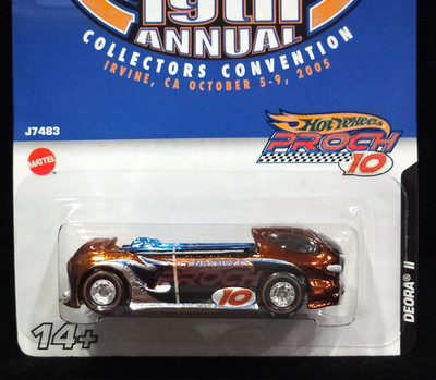 Hot Wheels Deora II Proch 10 2005 19th Annual Collectors Convention Car 1/2000