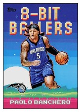 Paolo Banchero 2025-26 Topps 8-BIT BALLERS #8B-9 Orlando Magic