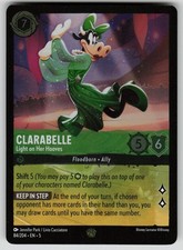 Clarabelle - Light on Her Hooves Cold Foil Shimmering Skies 84/204 Lorcana NM