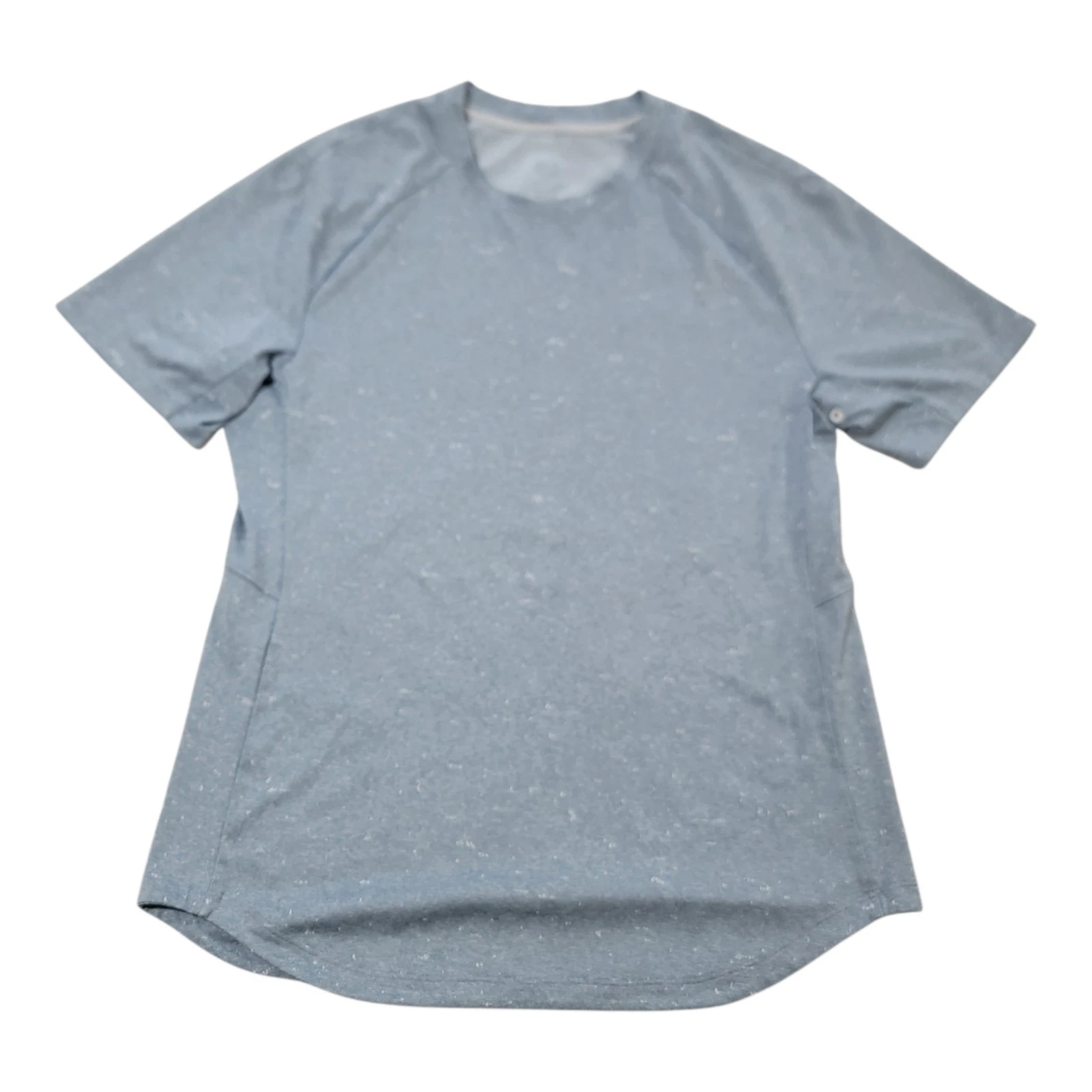 Lululemon Fresh Form Short Sleeve T Shirt Men’s M Blue Crew Neck Stretch