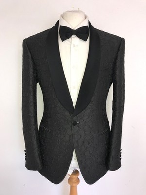 CANALI - Herren Slim Ft WOOL DINNER SUIT - 40 Reg - W32 L33 - ATEMBERAUBENDER SMOKING