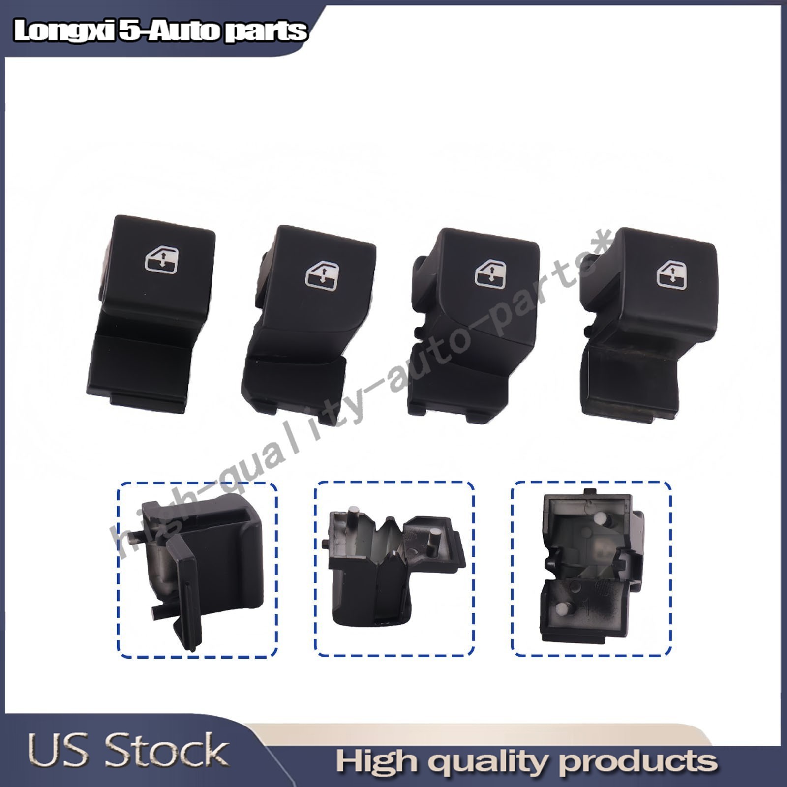 Maserati Quattroporte 2003-2012 Front Left Window switches Set P/N 247993