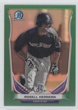 2014 Bowman Draft Top Prospects Chrome Green Refractor /150 Rosell Herrera 00jz