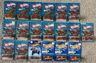 VINTAGE LOT OF 19 HOT WHEELS 1695 OLD NUMBER 5 HONG KONG MALAYSIA NEW SEALED NIP