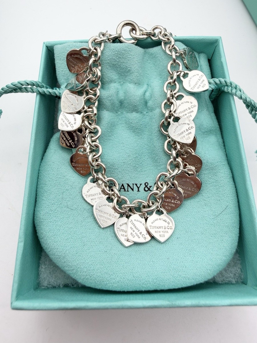 Tiffany & Co. Return To Tiffany Multi Mini Heart Tag Charm