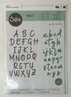 SIZZIX Thinlits ALPHABET SET Die Set 663421 - Emily Tootle - NIP - Quick Ship