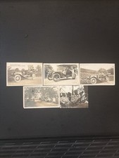 Antique 1900s Pope Hartford Automobile Photo Lot 5 Early Ct Touring Car Prints