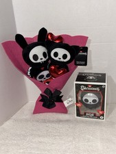 Lot Skelanimals Stuffed Plush Bouquet Soft Toy Vinyl Figure Bat