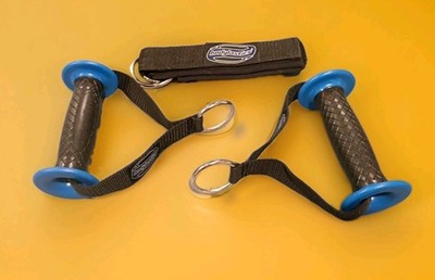 Bodylastics Resistance Band Handles, And Ankle/ Wrist Strap For Cable Attachment
