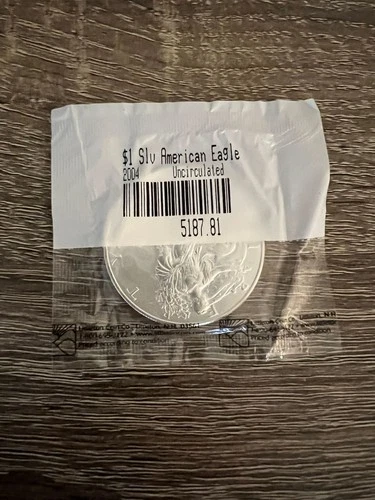 2004 Silver American Eagle Uncirculated