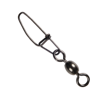 Black Cat Wirbel/Karabiner Cross Lock Wirbel 4/0 100Kg, 3 St.