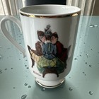 Vintage 1981 Danbury Mint Norman Rockwell Porcelain Mugs 14 oz Capacity Set of 4 — photo 4