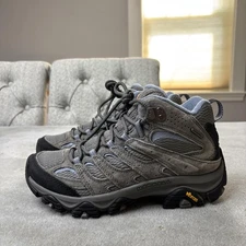 Merrell Moab 2 Mid Waterproof Shoes Womens Size 7 Hiking Boots Vibram J500162