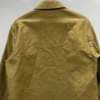 Buzz Rickson's Jungle Cloth Aviation Jacket 40 Khaki 100% Cotton