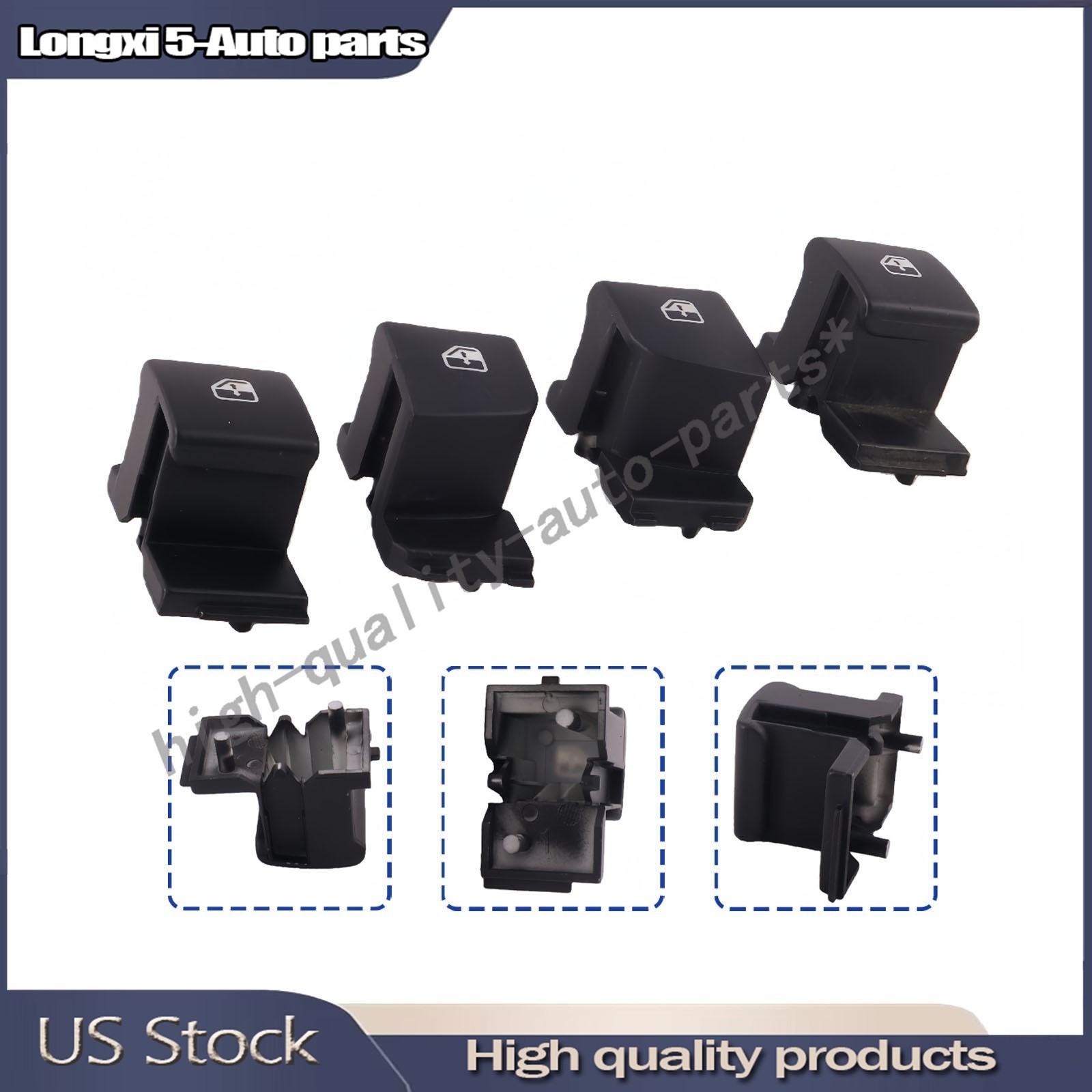 Maserati Quattroporte 2003-2012 Front Left Window switches Set P/N 247993