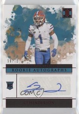 2020 Panini Impeccable Rookie Auto Red 59/75 CJ Henderson #146 Auto 01l2