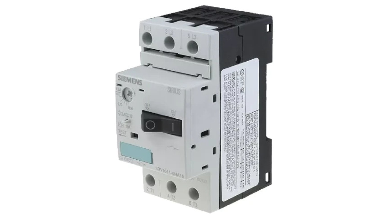 Motor Switch 0.18kW 220690VAC for DIN Rail 3Rv1011-0ha10