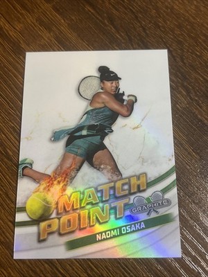 2024 Topps Graphite Tennis Naomi Osaka Match Point #MP-NOA Case Hit SSP Insert 