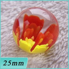 25mm Glass Beads Marbles Decorative Balls Holiday Gifts Vase Fish Tank Decor