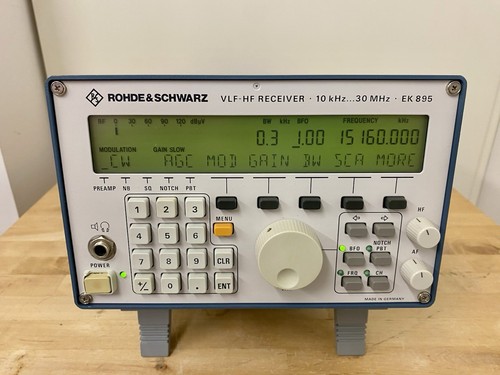 !! Receptor receptor Rohde und Schwarz R&S EK895 KW VLF HF 10 kHz-30 MHz!!