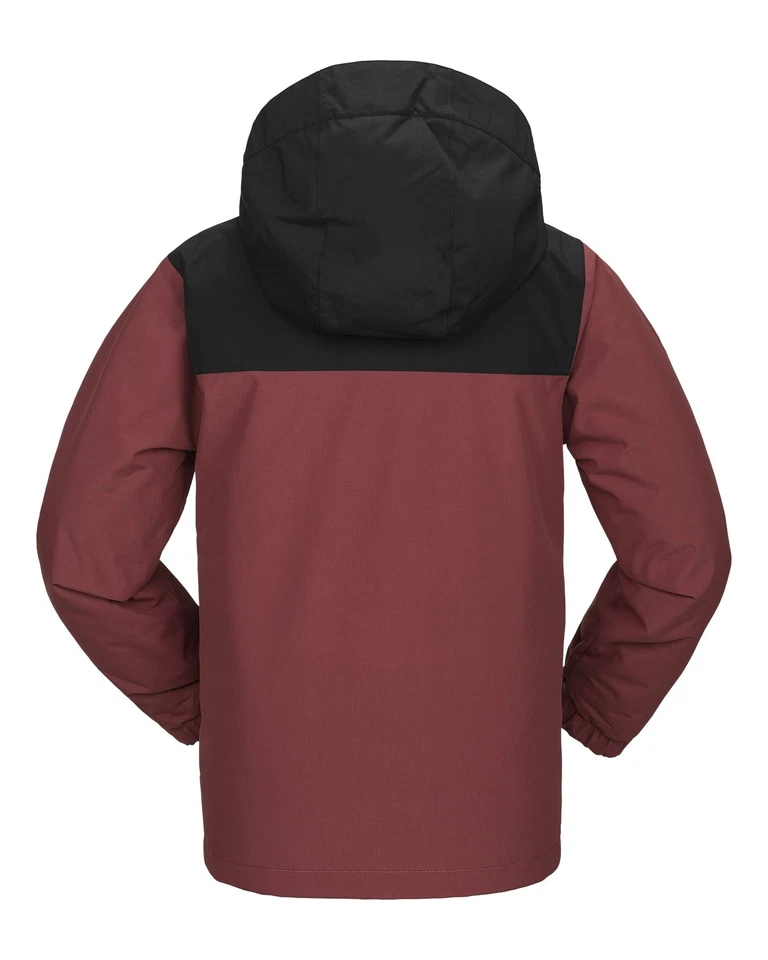 Volcom Stone.91 Insulated Kid's Winter Jacket, Redwood, Medium - Image 2 of 4