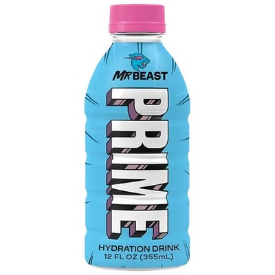 Prime MrBeast Hydration Drink 15 Pack/12 FL Oz each BB 12/30/26 Logan Paul KSI