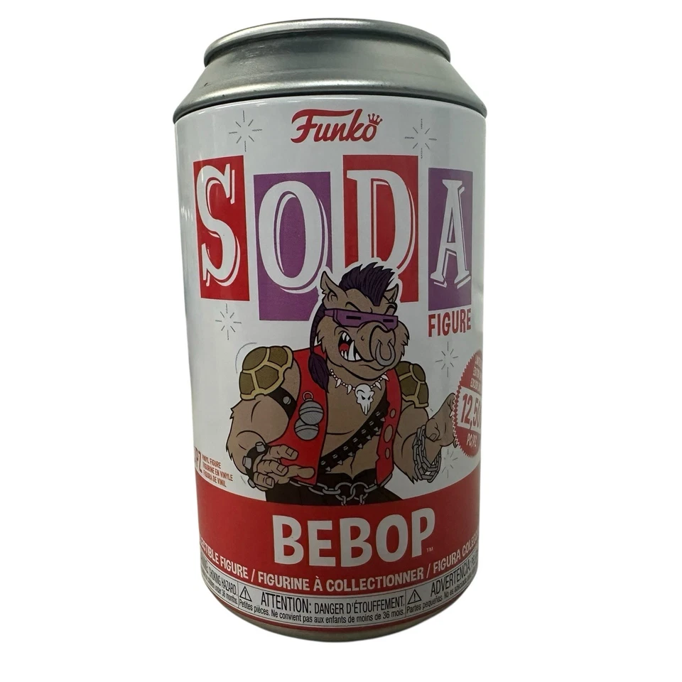 Bebop TMNT Teenage Mutant Ninja Turtles 2020 Funko lata de refresco común Foto 3 de 4