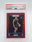 VICTOR WEMBANYAMA 2023-24 PANINI PRIZM RUBY WAVE ROOKIE RC #136 PSA 9 Q3758