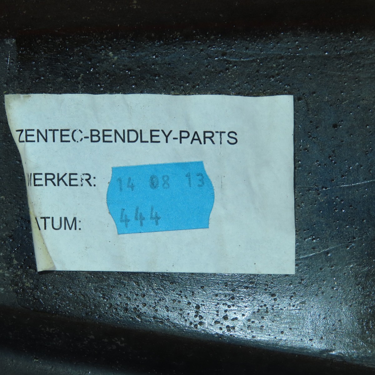 Bentley Arnage Final Series 2006-2009 Rear Bumper
