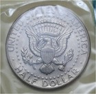 Lot of 3 Coins - Mint 1971P Kennedy Half Dollar, Ind Head 1c & Linc Wheat 1c — photo 3