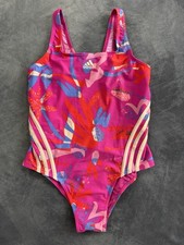 Image of Adidas floral pattern multicoloured one piece swimsuit - Size: 34” - BNWT