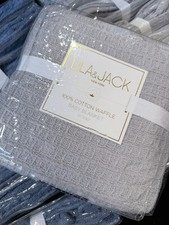 Lila And Jack New York 100 Cotton Waffle Baby Blanket 30 X 40 Gray