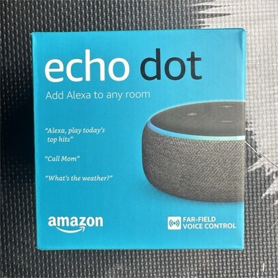 Amazon Echo Dot (3rd Gen) Alexa Smart Speaker Wi-Fi/Bluetooth Black