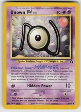 Unown [N] Unlimited Uncommon Neo Discovery 50/75 Pokemon Heavily Played on eBay
