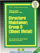 🔥Structure Maintainer - Group D (Sheet Metal) Test Practice Passbook NYCT Exam