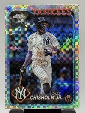 2024 Topps Chrome Update XRefractor USC78 Jazz Chisholm Jr New York Yankees