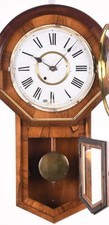 New Haven Clock Co. Imperial hanging Wall clo...