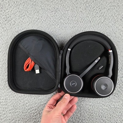 Jabra Evolve 75 UC Wireless Bluetooth Headset   Model HSC040W - Includes Dongle