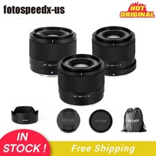 US Viltrox 35mm F1.7 APS-C Auto Focus Lens For Fujifilm X Sony E Nikon Z Mount