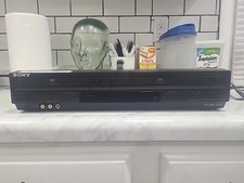 SONY SLV-D380P DVD VCR COMBO PLAYER VHS RECORDER TESTED WORKING NO REMOTE