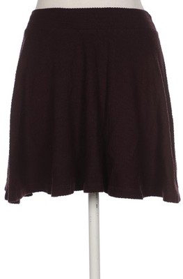 bershka Rock Damen Damenrock Gr. XS Bordeaux #qt9crn7