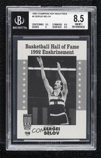 1992 Champion Basketball Hall of Fame Inductees Sergei Belov #2 BGS 8.5 0q3